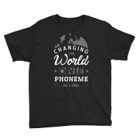 Dyslexia Phoneme Ribbon Speech Language Pathologist Dyslexic Youth Tee | Artistshot