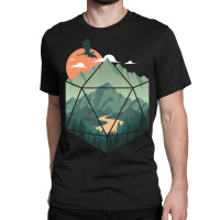 D20 Ar, Dungeons Lover Fantasy Gaming Classic T-shirt | Artistshot