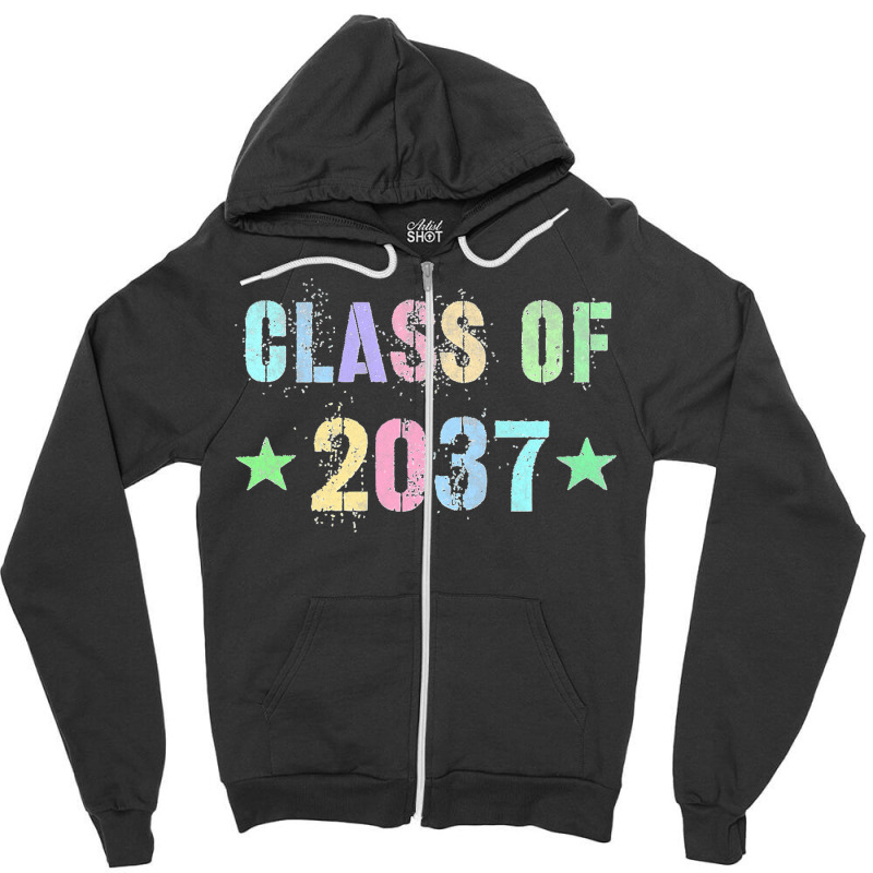 Rock Stars Future Class Of 2037 Graduation Goodbye Daycare Premium Zipper Hoodie | Artistshot