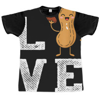 Peanut Love - Peanut Lover Funny Peanut Cute Peanut Gift Graphic T-shirt | Artistshot