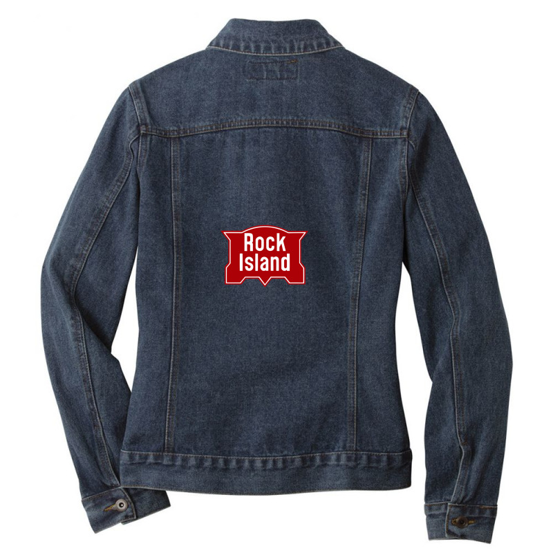 Rock Island Gasoline Ladies Denim Jacket by WayneBolton | Artistshot