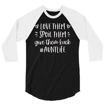 Auntie Life 3/4 Sleeve Shirt Designed By Kstrendy