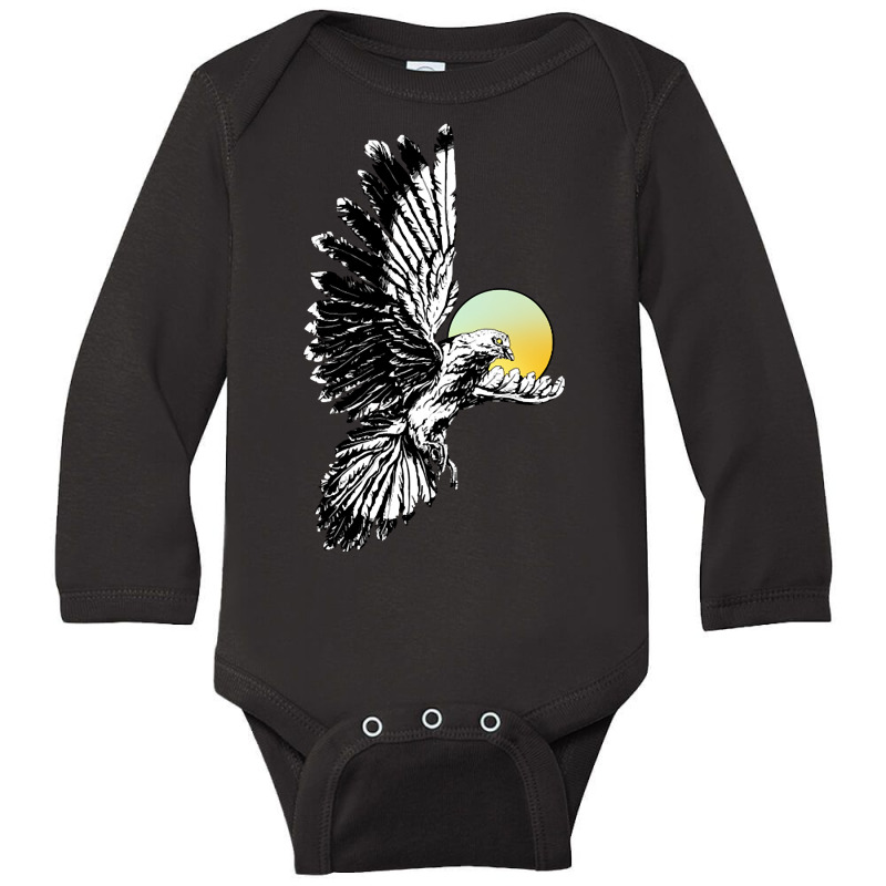 Ink Dove (holy Spirit) Long Sleeve Baby Bodysuit by Ledford Leslie | Artistshot