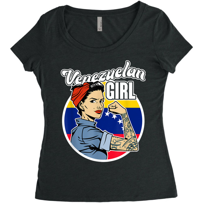 Arepas Latin America Venezuelan Women Girls Gift Venezuela Women's Triblend Scoop T-shirt by TimothyMichaelHackett | Artistshot