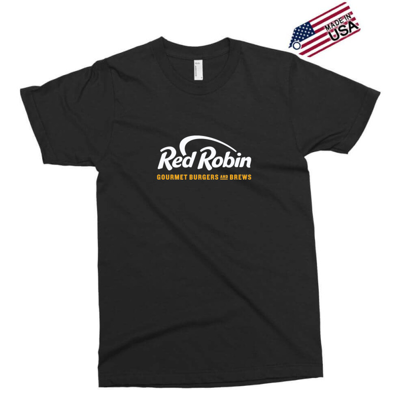 Red Robin Food Black Tee Exclusive T-shirt by MaryWright | Artistshot