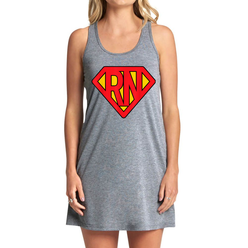 Super Nurse Rn Superhero Registered Nurse Hero Tank Dress | Artistshot