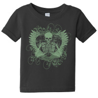 Skeleton Fairy Grunge Fairycore Aesthetic Butterfly Gothic Baby Tee | Artistshot