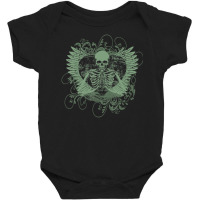 Skeleton Fairy Grunge Fairycore Aesthetic Butterfly Gothic Baby Bodysuit | Artistshot