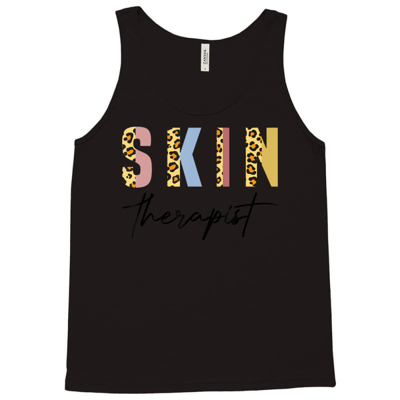 Skin Therapist Skincare Lover Skin Esthetician Tank Top | Artistshot