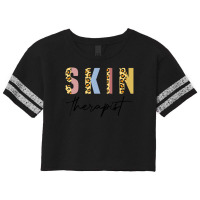 Skin Therapist Skincare Lover Skin Esthetician Scorecard Crop Tee | Artistshot