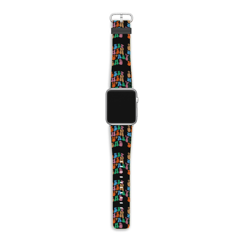 Sleep When You're Dead Aesthetic Trendy Costume 2022 Apple Watch Band | Artistshot