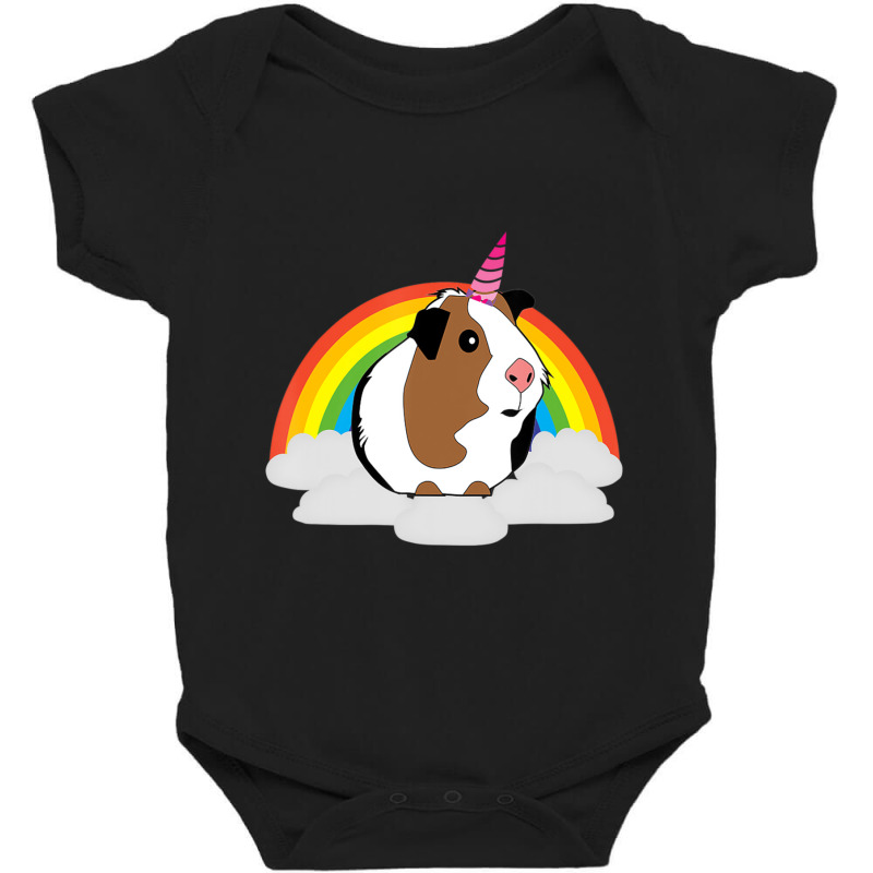 Guinea Pig Unicorn Cute Guinea Pig Baby Bodysuit | Artistshot