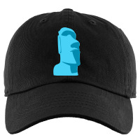 Blue Tiki Moai Easter Island Hawaiian Luau Gift Kids Cap | Artistshot