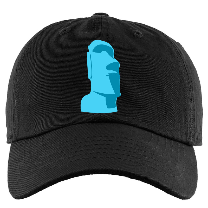 Blue Tiki Moai Easter Island Hawaiian Luau Gift Kids Cap | Artistshot