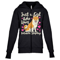 Dog Lover T  Shirt Icelandic Sheepdog Dog Gift Idea T  Shirt Youth Zipper Hoodie | Artistshot