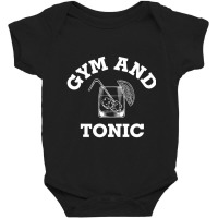 Gym And Tonic Fitness Lovers Baby Bodysuit | Artistshot