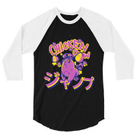 Chicken Jump 3/4 Sleeve Shirt | Artistshot