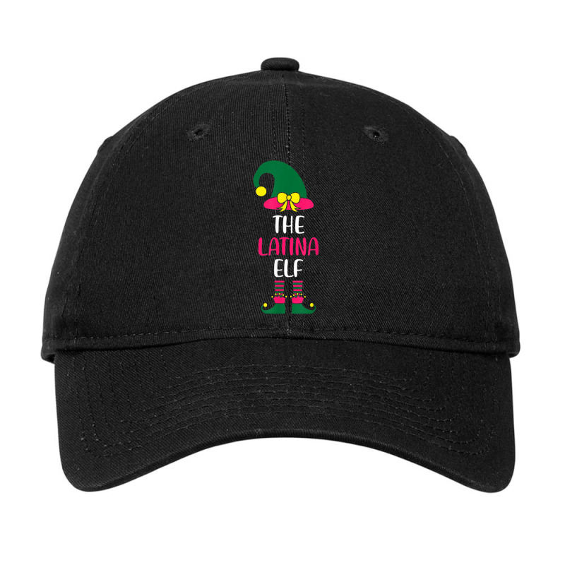 Latina Elf Family Matching Group Christmas Womens Pajama Adjustable Cap by MaricelyOrtiz | Artistshot