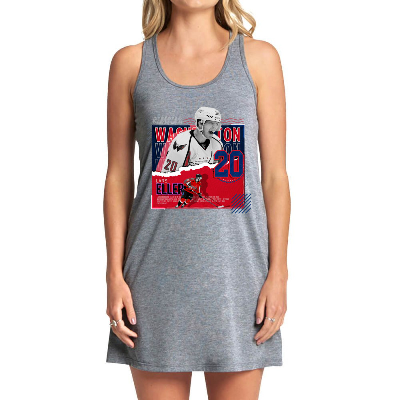 Lars Eller Hockey Paper Poster Capitals Tank Dress by LakeshaHughlett | Artistshot