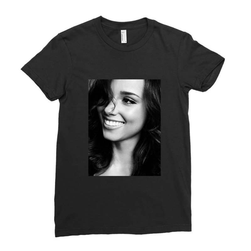 Alicia Keys - Black And White Ladies Fitted T-Shirt by TonyTester | Artistshot