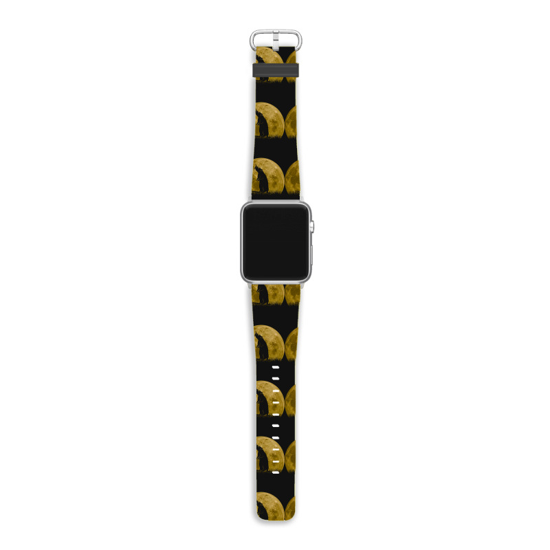 Rat Mouse Full Moon Rat Mouse Lover Apple Watch Band | Artistshot