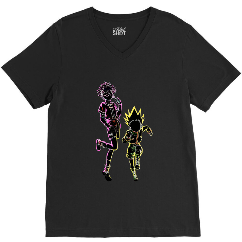 Soul Of Heroes V-Neck Tee by Son creator | Artistshot