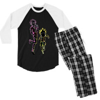 Soul Of Heroes Men's 3/4 Sleeve Pajama Set | Artistshot