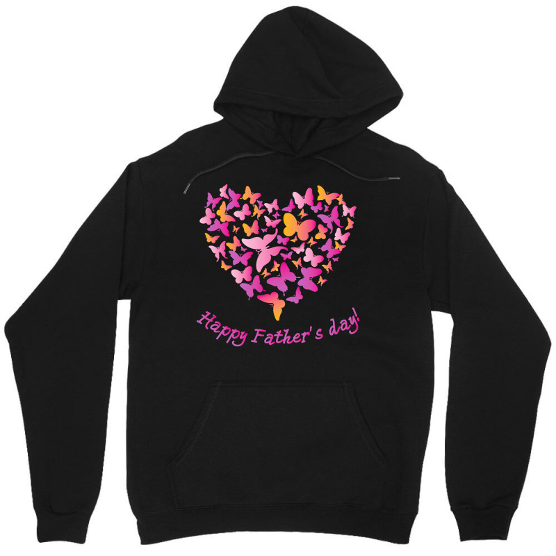 Father Day T  Shirt Happy Father Day Love Butterfly Unisex Hoodie | Artistshot