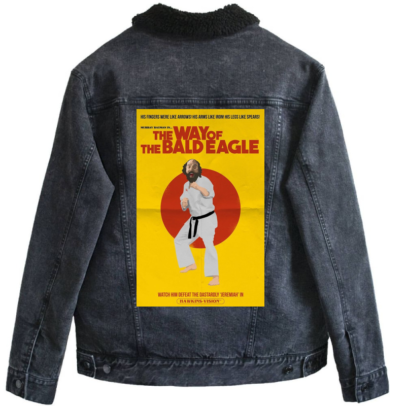 The Way Of The Bald Eagle Unisex Sherpa-lined Denim Jacket | Artistshot