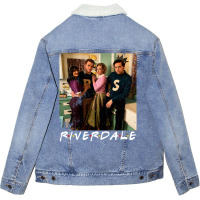 Riverdale For Dark Unisex Sherpa-lined Denim Jacket | Artistshot