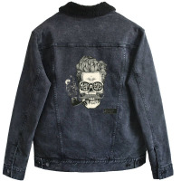 Danger Design Unisex Sherpa-lined Denim Jacket | Artistshot