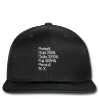 Helvetica Film Stock White Printed Hat | Artistshot