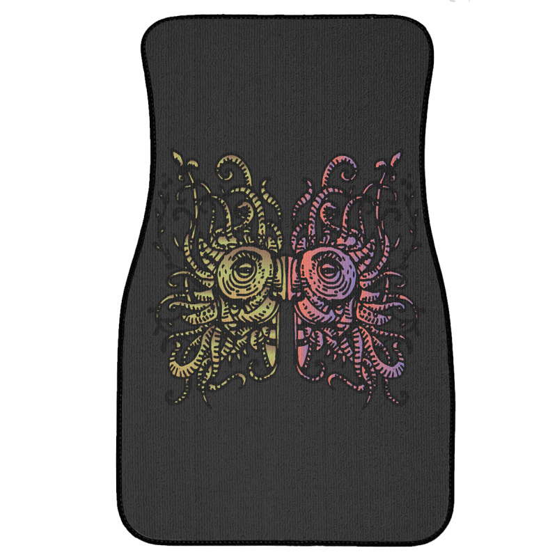 Mask Of An Aztec Warrior Front Car Mat | Artistshot