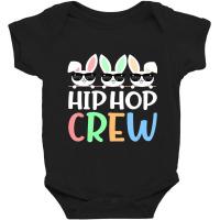 Hip Hop Crew Saying Easter Bunny Sunglasses Baby Bodysuit | Artistshot