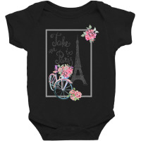 Take Me To Paris Eiffel Tower, Love Paris, French Baby Bodysuit | Artistshot