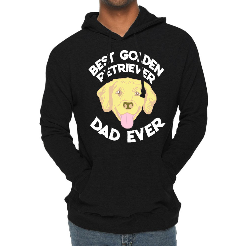 Best Golden Retriever Dad Ever T  Shirt Best Golden Retriever Dad Ever Lightweight Hoodie | Artistshot