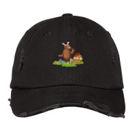 Sea Lion Easter Egg Hunting Bunny Sea Lion Easter Sunday Premium Vintage Cap | Artistshot