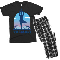 Yoga Meditation Gymnastics Spiritual Men's T-shirt Pajama Set | Artistshot