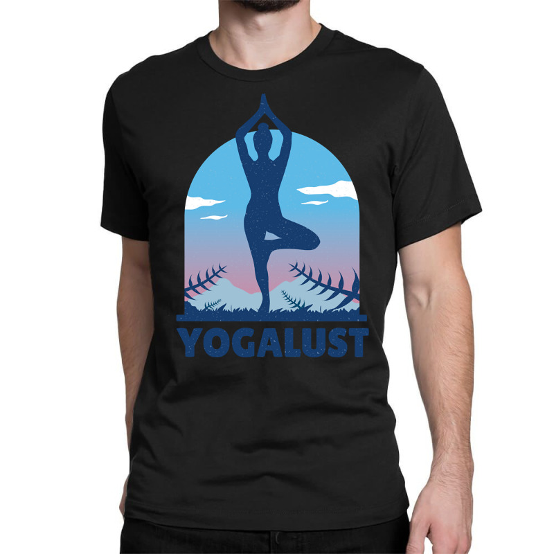 Yoga Meditation Gymnastics Spiritual Classic T-shirt by seifertmurryq3jmxs | Artistshot