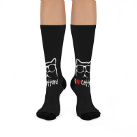 I Love Catturd Crew Socks | Artistshot