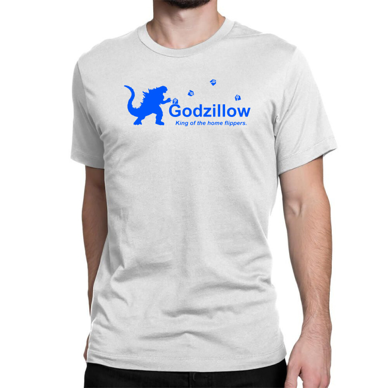 Godzillow Godzilla Classic T-shirt. By Artistshot