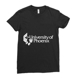 University Of Phoenix Ladies Fitted T-shirt Designed By Mantre