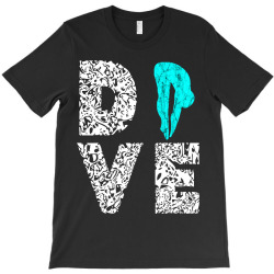 Dive Platform Diving Board Springboard Diving Diver T-shirt Designed By Scottartist