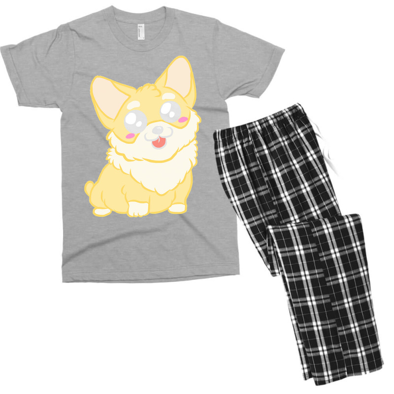 Cute Corgi Dog T  Shirt Cute Corgi Dog Gifts Corgis Owner Clothes Funn Men's T-shirt Pajama Set | Artistshot