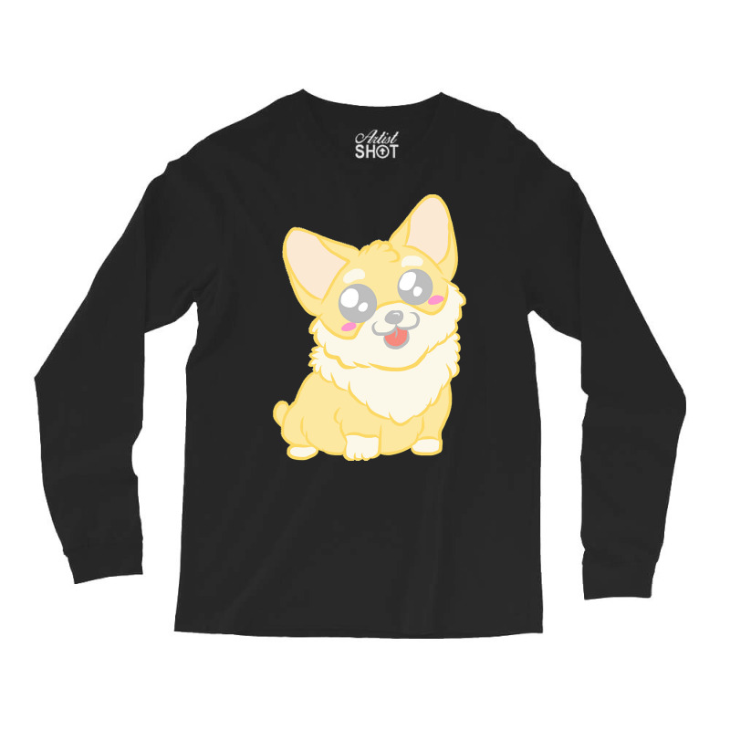 Cute Corgi Dog T  Shirt Cute Corgi Dog Gifts Corgis Owner Clothes Funn Long Sleeve Shirts | Artistshot