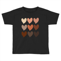 Diversity Hearts, Skin Tone Hearts Toddler T-shirt | Artistshot