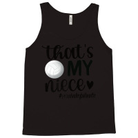 That's My Niece Proud Volleyball Auntie Volleyball Aunt Tank Top | Artistshot