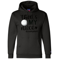 That's My Niece Proud Volleyball Auntie Volleyball Aunt Champion Hoodie | Artistshot