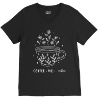 Coffee And Friends Make The Perfect Blend V-neck Tee | Artistshot