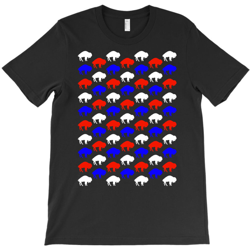 Standing Buffalo Pattern T-Shirt by mckeebeckett3l9yxd | Artistshot